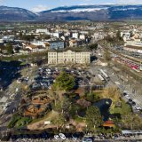 La Ville d'Yverdon-les-Bains (VD) remplace deux passerelles qui relient les deux parties de la cité thermale coupée en deux par la rivière la Thièle (archives).